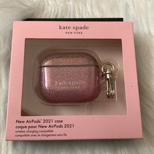 KATE SPADE Ombre Glitter Sunset Apple Airpods Case (3rd Generation)